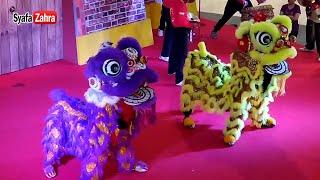 Barongsai Lucu Warna Ungu - Lion Dance 2020