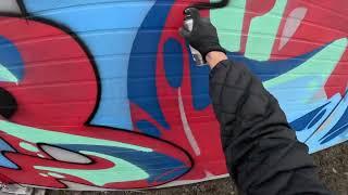 Vandal adventures // Two Colored Graffiti