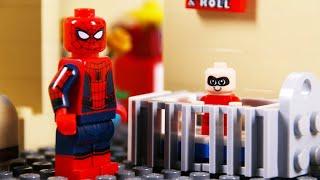 LEGO Spider-man Babysitter STOP MOTION LEGO Spiderman Baby Fail | LEGO Marvel | Billy Bricks