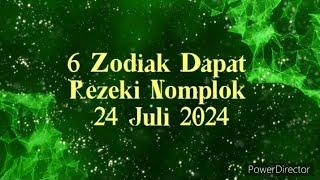 Zodiak Harian: Zodiak Beruntung dapat Rezeki Tak Disangka 24 Juli 2024