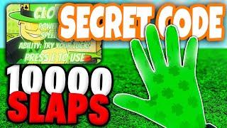 SLAP BATTLES NEW UPDATE WORKING CODES (HOW TO GET CLOVER GLOVE SHOWCASE) Roblox