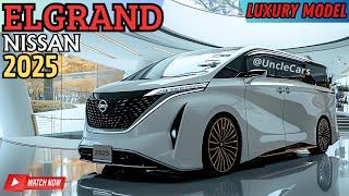 New 2025 NISSAN ELGRAND LUXURY - The Ultimate Family Minivan!