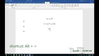 Using LaTeX in MS Word (for Physics equations)