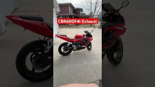 CBR 600 F4i Exhaust #motorcycle #exhaust #honda #biker #Kawasaki #yamaha #r6 #zx6r #cbr #gsxr