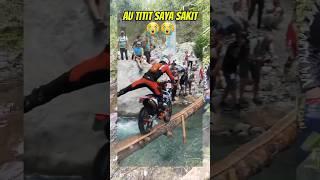 SALAH DIKIT HILANG MASA DEPAN (t1t1t) nya kecepit ‼️ #motortrail #motocross #enduro #motoroffroad