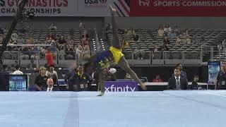 Frederick Richard -  Floor Exercise -  2024 Xfinity U.S. Championships  - Senior Men Day 2