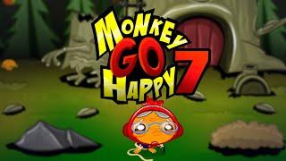 Игра "Счастливая Обезьянка 7" (Monkey GO Happy 7) - прохождение