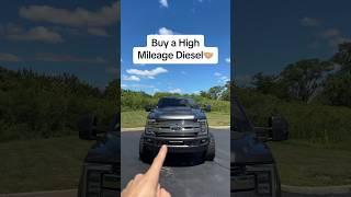 Buy a High Mileage Diesel #truck #trucks #diesel #dieseltrucks #dieselnation #liftedtrucks