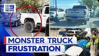 Fury grows as super-sized utes hit Melbourne roads | 9 News Australia