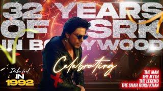 The Journey Of SRK | Tribute to SRK | SRK MASHUP 2024 | 32 Years of SRK |