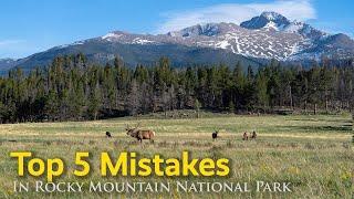 Avoid these 5 mistakes when visiting Rocky Mountain National Park