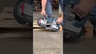 First Look  NEW Bosch 127mm Brushless Bandsaw - GCB 18V-127 #boschpowertools