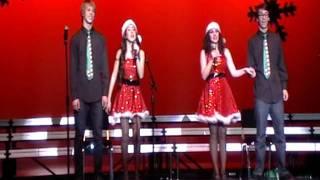 Melissa Kodama & Jessica Sanders singing "I'll be your Secret Santa"- Hart Show Choir Dec 2011