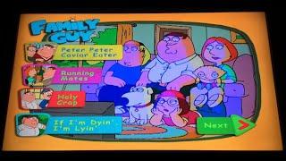 Family Guy Season One UK Disc 2: Opening