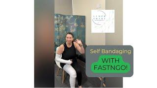 The FASTEST lymphedema self bandaging routine!