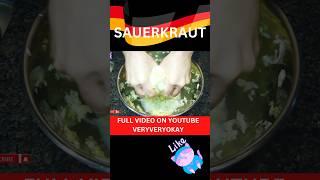 Sauerkraut: The Miracle Food, RECIPE TUTORIAL