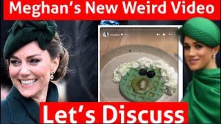 Meghan Markles Weird New Video Trying to Compete With Catherine Princess of Wales!