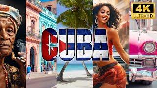 Cuba in 4K - Havana Vibes Breathtaking Landscapes Traditional Latin Salsa Cuban Relaxing Music Mambo