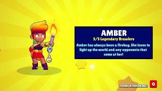 Unlocking Amber in ×15 Big Boxes.... Can we Unlock Her?? Brawl Stars Amber