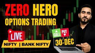 Live Trading Nifty Banknifty Options | Expiry Option Trade | 30-Dec | #livetrading