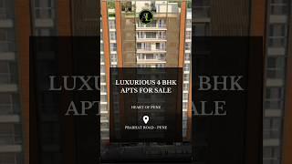 Upcoming 4 bhk Luxurious apts for Sale at Prabhat Road, Pune