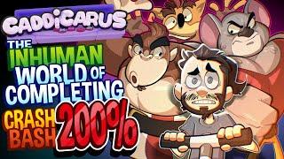 The Inhuman World of Completing Crash Bash 200% - Caddicarus