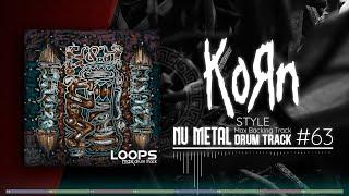 Nu Metal Drum Track / Korn Style / 100 bpm