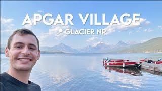 Glacier Park VLOG - A Tour of Apgar Village