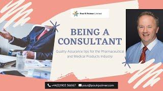 Being a Consultant by Paul R Palmer Limited