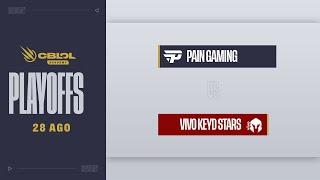 Vivo Keyd Stars x paiN Gaming | CBLOL Academy 2023: 2ª Etapa - Playoffs