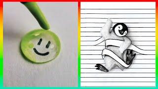 Easy Art TIPS & HACKS That Is Really Work ▶1 Try Not to Say WOW