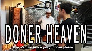 Eating Juicy and Dripping Doner Kebab in Istanbul | Turkish Food