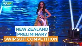 New Zealand's Victoria Vincent performance at the preliminary competition of Miss Universe 2024