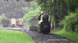 30th Anniversary of Muttenthalbahn Light Railway in the Ruhr Valley Germany