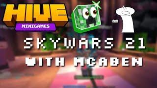 Minecraft Hive / Skywars #21 /with mcaben