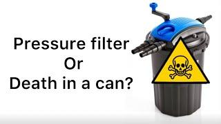 Pond pressure filters. Should you use them? What’s your thoughts? #filtration #filter #ponds