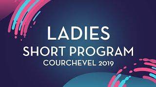 Maiia Khromykh (RUS) | Ladies Short Program | Courchevel 2019