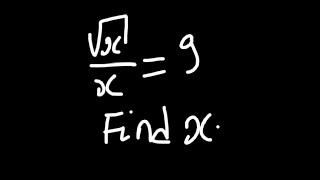 #solving an equation that results to a quadratic equation