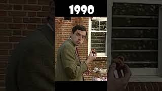 Mr. Bean Evolution (Then vs Now) | #shorts