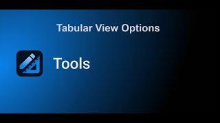 Topcon Tools V9 – Tabular View Options