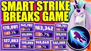 100,000+ Damage every single Game with SMART STRIKE RAPIDASH | Pokemon Unite