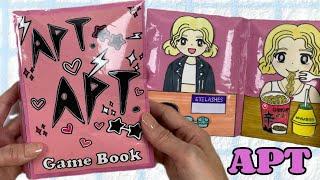 ［Paperdiy] APT. game book ROSE & BRUNO MARS #apt #gamebook #rosé #asmr