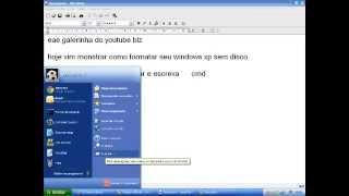 como formatar windows xp sem cd- e dvd