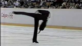 Vladimir Kotin Владимир Котин (URS) - 1988 Calgary, Figure Skating, Men's Short Program (US ABC)