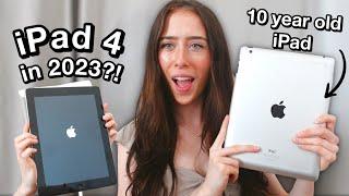 Using A 10 Year Old iPad in 2023 | iPad 4th Gen in 2023