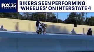 Bikers performing stunts on I-4 could face serious consequences