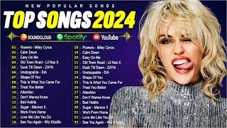 Miley Cyrus, Taylor Swift, The Weeknd,Rihanna, Bruno Mars, Justin Bieber, Dua lipaTop Hits 2024