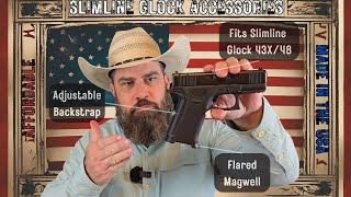 Affordable Glock 43X/48 Backstraps & Flared Magwell *MADE IN THE USA*