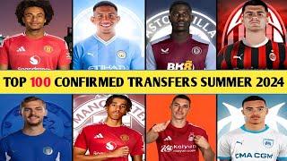 TOP 100 CONFIRMED TRANSFERS IN SUMMER 2024,DONE DEALS,LENY YORO TO MAN UTD,SAVIO TO MAN CITY