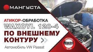 #антикорспб  Антикор ВНЕШНЕГО КОНТУРА автомобиль VW Passat